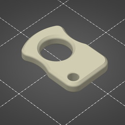 knuckleduster.png Fichier STL un doigtier à un doigt・Modèle à imprimer en 3D à télécharger