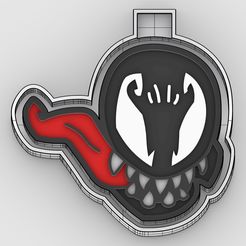 3_1-color.jpg STL file venom - freshie mold・3D print model to download