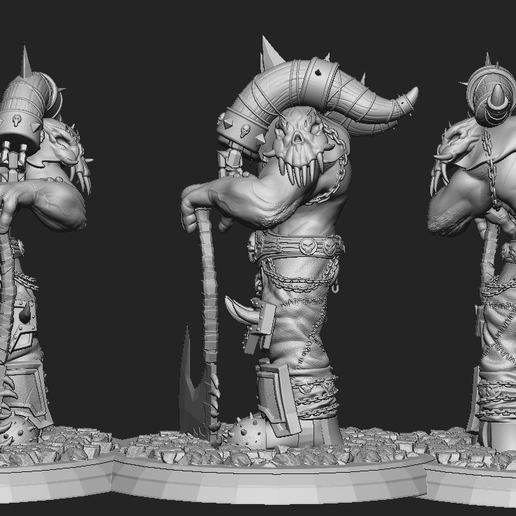 🗺️ GARROSH WORLD OF WARCRAFT SCULPTURE SCULPTURE SCULPTURE・ 3D File for ...