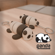 panda1.png ARTICULATED PANDA KEYCHAIN