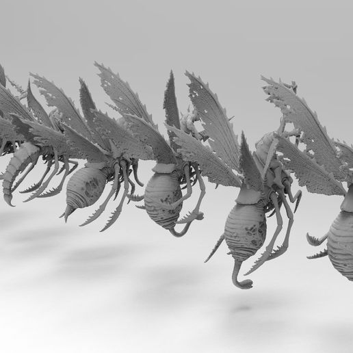 Lined-Up-4.jpg Free STL file Blightwings・3D printable model to download, EmanG
