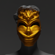 4.png Scary Movie Cosplay Face Mask 3D print model