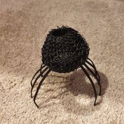 20210926_194220.jpg Free STL file Hairy Jumping Spider・3D printing design to download