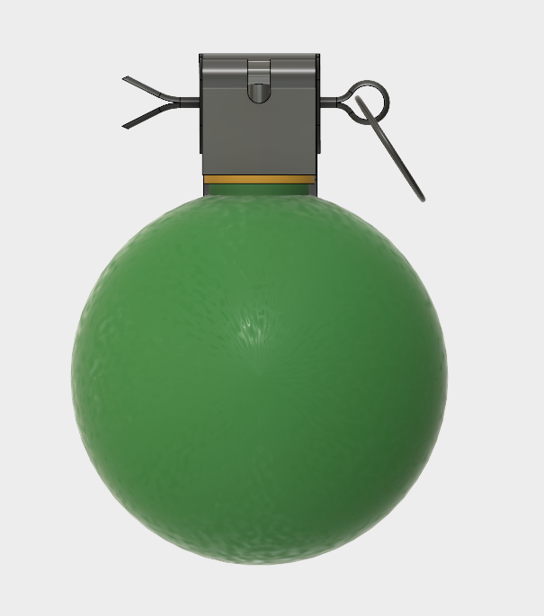 Grenade M67(3).PNG Download STL file GRENADE M27 • 3D print design, 3dprintcreation