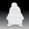 PinguinWithCap.jpg CUTE PENGUIN SOLID SHAMPOO AND MOLD FOR SOAP PUMP