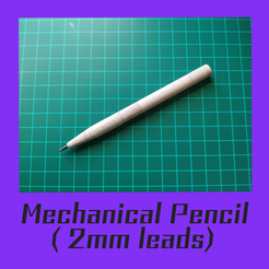 mechanical pencil.png 3D file mechanical pencil 2mm V1.0・3D printer design to download