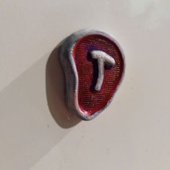 58 T-Bone Fridge Magnet