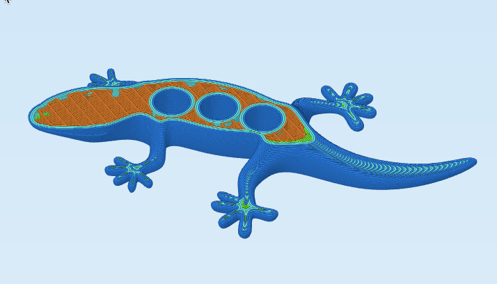 gecko.png Archivo STL gratuito Imán de la nevera Gecko・Objeto para descargar e imprimir en 3D, cult3dp