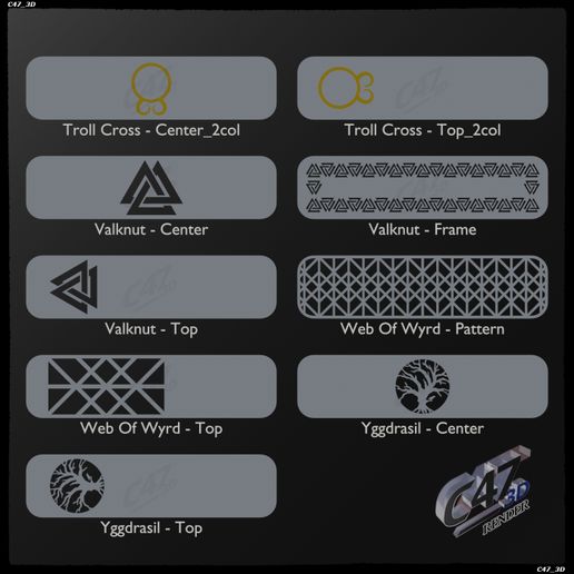 V-bookmark-Set-3.jpg Viking Bookmarks Set