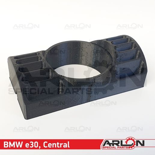 BMW e30 3.jpg Air Vent Gauge Pod, 52mm, Fits BMW E30 central "Arlon Special Parts"