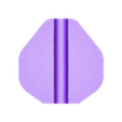 fletching_mold_b.stl Mini Crossbow Bolt Fletching Mold