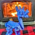 Flexi Print-in-Place llamacornio (llama unicornio)