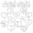 Cat-Dog-Horse-TienditaLaser-cults3d.jpg Cat Dog Horse - Vectors for laser cutting