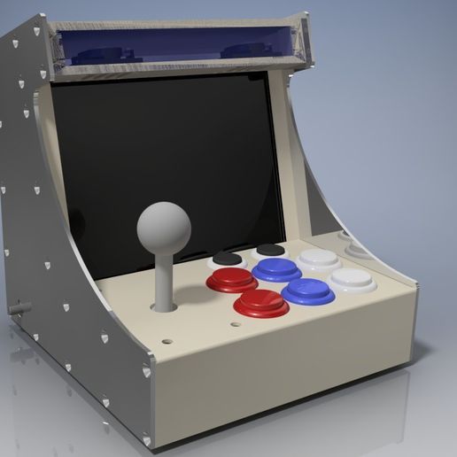 Mini Arcade_0.jpg Mini arcada impresa en 3D