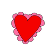 Heart-2.png Scalloped Heart Cookie Cutter | STL File