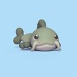 Cod159-Moustache-Catfish-1.jpeg 3D file Moustache Catfish・Model to download and 3D print