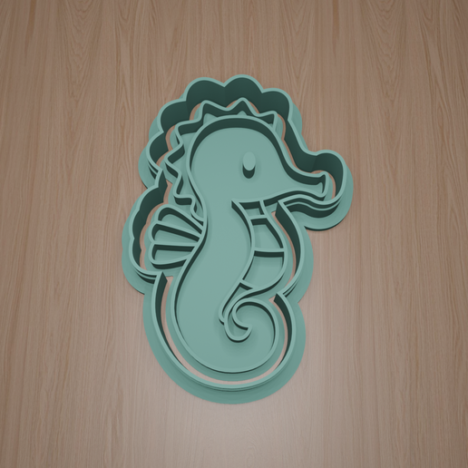 SeaHorse cookie cutter