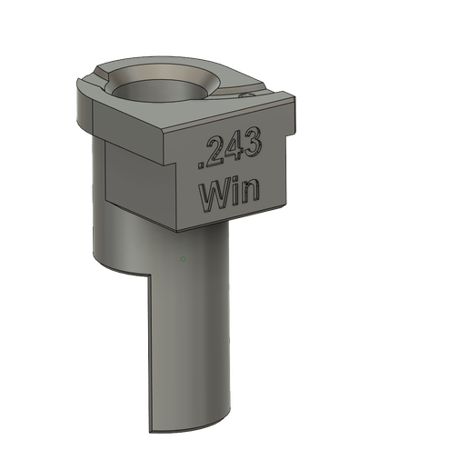 LEE SIXPACK PRO UNIVERSAL CASE FEEDER DROP TUBE .243 Winchester