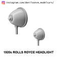 rolls2.png 1920s Rolls Royce Headlight
