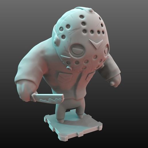 Free Stl File Friday The 13th Jason Voorhees・3d Print Design To Download・cults