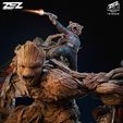 06.jpg Groot and Rocket Diorama - STL