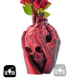 Pic-2024-04-28T143441.459.png Heart Broken Skull Sculpture - Easy Print