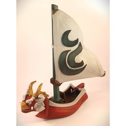 1.jpg STL file King of Red Lions - Zelda The Wind Waker・3D print model to download