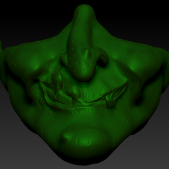 mascara-bruja.png OBJ-Datei HEXENMASKE・3D-druckbare Vorlage zum herunterladen