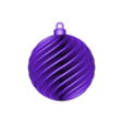 ESFERA 8X8.STL Christmas Ornaments │ Christmas Spheres