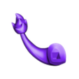 Charmeleon_Tail.stl Чармандер, Чармелеон, Чаризард - Эволюционная стая! - Покемоны - FanArt