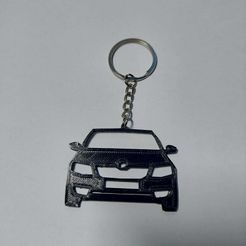 skodaoctavia.jpg Skoda Octavia keychain car silhouette