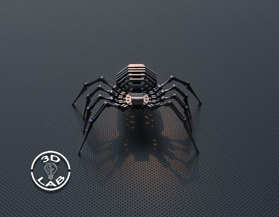 *NEW* BITZ 4D Master Puzzle 3D Tarantula Spider 23 piece 