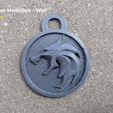 IMG_20190710_105714_2.png Fichier 3D Médaillon du loup - The Witcher・Objet pour imprimante 3D à télécharger