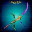 4.jpg Black Knife Cosplay Elden Ring - STL File 3D print model