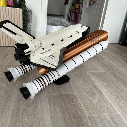 J！　IMAI DISCOVERER SPACE TANK 🚀 Solid Rocket Boosters & External Tank for 10283 Nasa Space