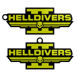 HD0.png HELLDIVERS Keychain