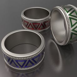 1.jpg Archivo STL Anillo de esmalte・Plan de impresión en 3D para descargar