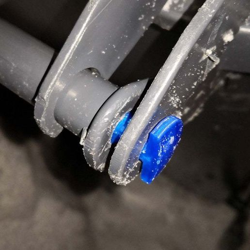 Download free STL file Recycling/Garbage Bin Hinge Pin • 3D printable