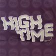 HIGH-TIME-LUZ-OFF.jpg Led HIGH TIME Led Poster - Sing Led HIGH TIME