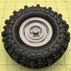 ff81923a2c33a1274bdcd57627cf4cda_display_large.jpg Fichier STL gratuit Goodson's Hobbies 1.9 Beadlock Wheel 08 - "Old's Cool Steel".・Plan à télécharger et à imprimer en 3D