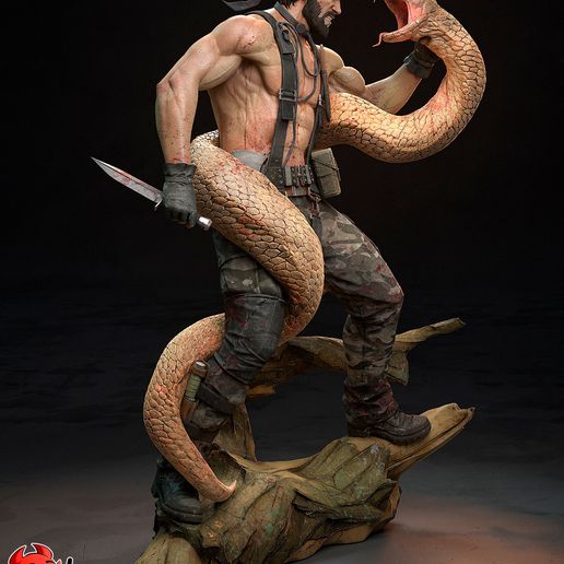 🐍 Big Boss・ STL File for 3D printing・Cults