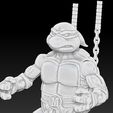 ScreenShot587.jpg Michelangelo TMNT 6" Action Figure for 3d printing.