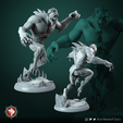 Goul6_2.png Ghouls set 6 miniatures 32mm pre-supported