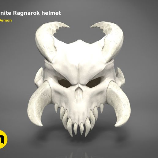 🪖 Ragnarok Fortnite helmet・ STL File for ・Cults