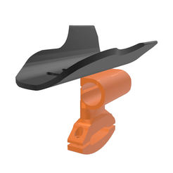1.png Armrest/pad rod mount Canyon Grail time trial/triathlon clip on