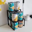 support1.jpg Canned Food shelving unit for cleaner pantry