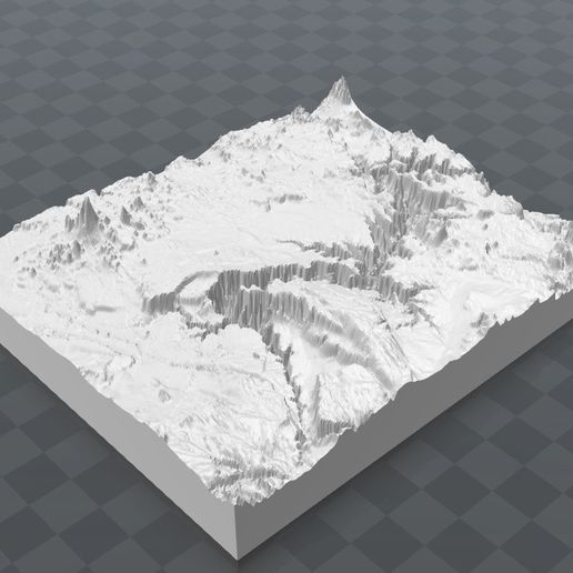 Colorado_1.jpg Download free STL file Colorado USA, Colorado Canyon, Map 3D • 3D print model, FORMAT3D
