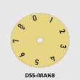 D55-MAX8_disk.png Lebens-/Punktezähler D55 : Max. 8