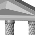 Twisted-ribbs-Double-sided-ornament-book-ends-Greek-key-pillar-Greek-Parthenon-relief-01.jpg Vintage pattern twistedrope Parthenon relief alter 3D print model