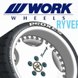 WHEEL-WORK-RYVER.png 1/18 wheel work ryver - nissan nismo r400 lmgt1 gtr / liberty walk / lexus ls400 /subaru sti wrx / bmw / ford/ vauxhall / mitsubishi evo / ae86 / mugen / type r / speedline / prodrive /mercedes / nissan nismo r400 lmgt1 gtr